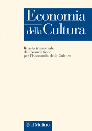 Cover: Economia della Cultura - 1122-7885