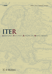 Cover of the journal ITER - Immagini e testi per l'Europa del Rinascimento - 3035-0832