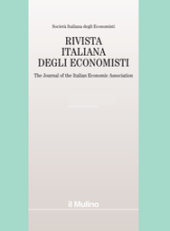 Cover of Rivista italiana degli economisti - 1593-8662
