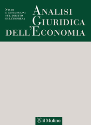 Cover of Analisi Giuridica dell'Economia - 1720-951X